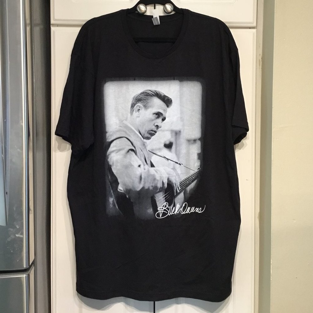 Buck Owen Band Tee Shirt Size XL